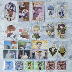 フリーレンマンチョコ【全20種のシール画像(表面/裏面)／シール