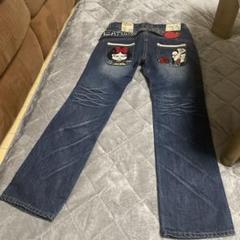 LOLITA JEANS ボーイズ デニム 白雪姫 ワッペン童話刺繍　XXL LOLITA JEANS ボーイズ デニム 白雪姫 ワッペン童話刺繍 XXL
