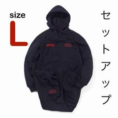 ENNOY NETFLIX スウェットパンツ XL エンノイ THE ENNOY PROFESSIONAL×NETFLIX×スタイリスト私物 23AWロゴ
