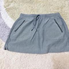 アメリカ古着◎ATHLETA グレー ミニスカート 10号