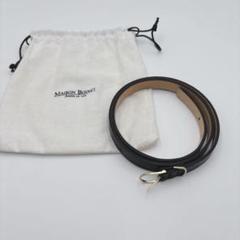 未使用級★MAISON BOINET|定価1,7万 24AW ナッパレザーベルト ◇MAISON BOINET◇ナッパ レザーベルト◇ブラック - メルカリ