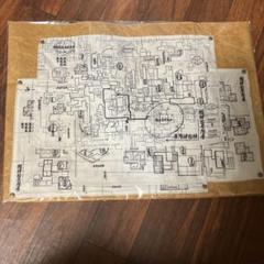 鬼滅の刃　無限城　鬼舞辻無惨移動予測図タイベックバッグ 鬼滅の刃 映画 鬼舞辻無惨移動予測図タイベックバッグ 無限城