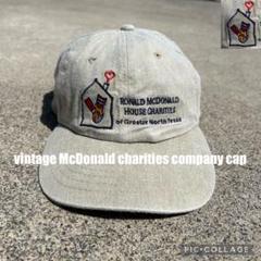 90s-00s vintage McDonald charities capのサムネイル