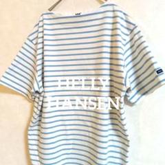 美品HELLY HANSEN HH マリンボーダー Tシャツ ユニセックス M
