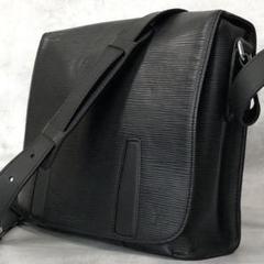 美品✨ルイヴィトン エピ ハリントン メッセンジャー PM レザー ブラック