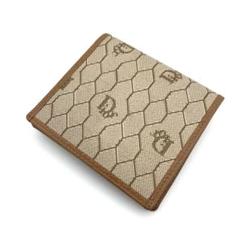【美品】クリスチャンディオール　折り財布　コンパクトウォレット