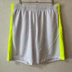 キッズ サッカー スポーツパンツ ショートパンツ XL 白 ホワイト 男女兼用