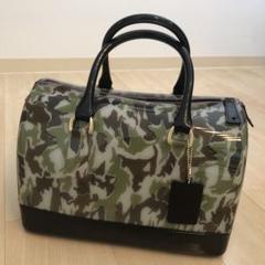 FURLA - 購入45000円 FURLA レオパード キャンバス トートバッグ