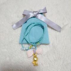 ✨職人織込デザイン✨ハッピーエンジェルペンダント 翡翠 抗アレルギー 銅メッキ