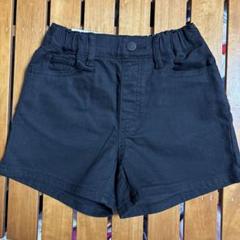 新品未使用　UNIQLO イージーカラーショートパンツ 110 ブラック