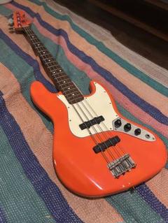 定番 fender mex jazzbass DIY リフィニッシュ - メルカリ ベース