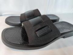 【希少品】【OLD GUCCI】グッチ正規品　高級イタリアンレザーサンダル　本革