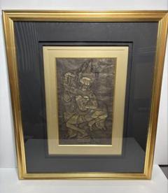 #シヴァ神レリーフ 壁掛け額装品 シヴァ神レリーフ 壁掛け額装品 - メルカリ