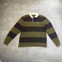 STUSSY(ステューシー) 90's～00's Multicolor striped rugby