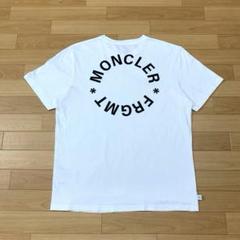 ［最新］MONCLER フラグメント L Tシャツ ホワイト4S436
