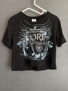 ミセス　フィヨルド グリッターロゴTシャツ クロップド　レディース Mrs. GREEN APPLE フィヨルド グリッターロゴTシャツ クロップド
