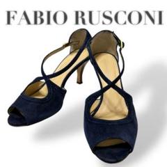 FABIO RUSCONI　パンプス　オープントゥパンプス　24.5cm