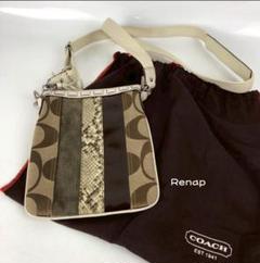 COACH コーチ シグネチャー ショルダーバッグ レディース ブランド