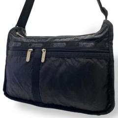 LESPORTSAC レスポートサック　ショルダーバッグ　黒　エクステンション