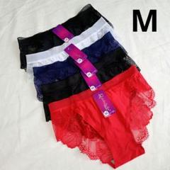 【М】5枚 レディース ショーツ 女性用下着 パンツ まとめ売り(H111)のサムネイル
