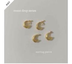 lilium moon drop earring イヤリング