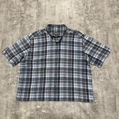 Eddie Bauer 短丈　ショート丈　チェックシャツ　cityboy 古着 Eddie Bauer 短丈 ショート丈 チェックシャツ cityboy 半袖