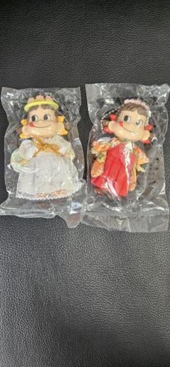 ペコちゃん キーホルダー 2体セット