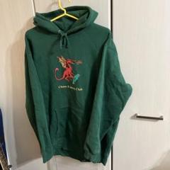 Chaos Fishing Club パーカー 白 Chaos Fishing Club】LOGO HOODIE ash gray カオスフィッシング