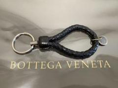 ✨希少✨ボッテガヴェネタ　キーリング　イントレチャート　パイソン　ブラック BOTTEGA VENETA - レア ボッテガヴェネタ キーリング イントレ