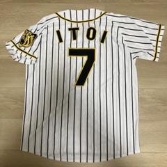 阪神タイガース　糸井嘉男　レプリカユニフォーム　ビジター　Sサイズ　未着用 Amazon.co.jp: 元阪神タイガース ビジター レプリカユニフォーム