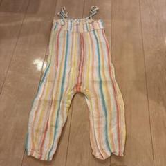 BONTON ストライプサロペット 3y