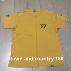 タウンアンドカントリー　town and country ロゴ　Tシャツ　160