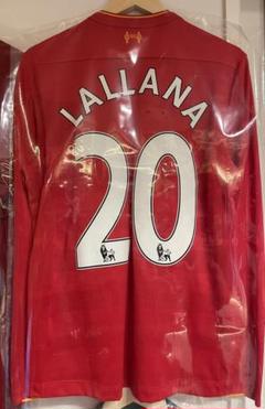 リヴァプール ユニホーム 15-16 ララーナ リバプール サッカーユニフォーム メンズ SIZE L レッド