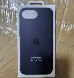 新品 APPLE 純正 iPhone16e シリコンケース ブラック A3407