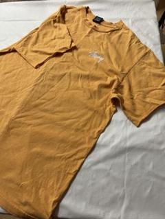最終値下げ❣️美品❣️Stüssy オレンジ Tシャツ 8ボール　ゴールドコイン