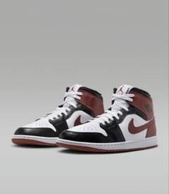 新品未使用 AJ1 Mid SE WhiteBlackDarkPony 27cmのサムネイル