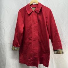 【未使用】Burberry レッド ダブルブレストコート 楽天市場】バーバリー コート 赤の通販