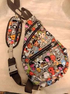 希少レア レスポートサック tokidoki コラボ ボディバッグ 斜めがけ レスポートサックtokidoki カラフルショルダーバッグ レスポ