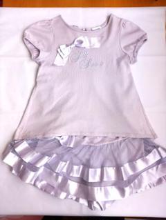 ジルスチュアート　セットアップ　Tシャツ　キュロット　130㎝