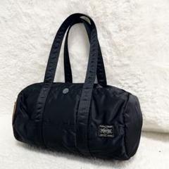 【極美品】未使用級 Porter タンカー ミニボストン ブラック 日本製 美品✨ポータータンカーミニボストンバッグハンドバッグブラック