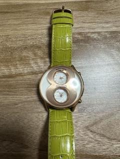 人気ムータ8 時計　グリーンベルト　美品