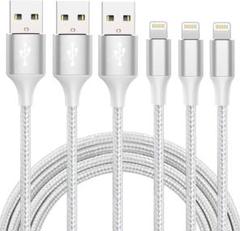 iphone 充電 ケーブル ライトニング 2M 3本 充電器 急速