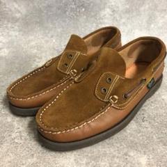 極上美品　フランス製　パラブーツ　スウェードベージュ　8.5 約27.5cm Sunspel x Paraboot スエードミカエルシューズ（Brown）| Sunspel