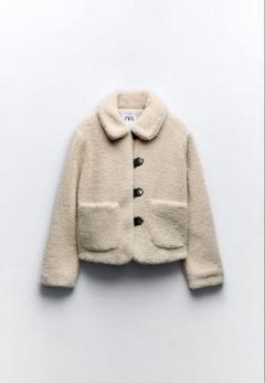 ZARA ボア生地ジャケット ベージュ 2025年最新】zara ボアジャケットの人気アイテム - メルカリ