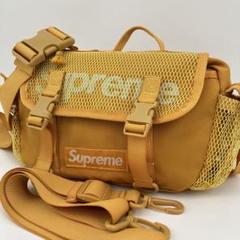 supreme シュプリーム 17ss レザーウエストバッグ デザートカモ Supreme(シュプリーム) / ウエストバッグ/レザー/BEG/カモフラ