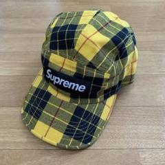 SUPREME チェック柄 ワークキャップ supreme チェック柄 ワークキャップ