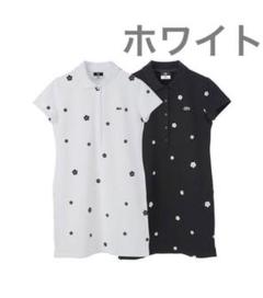 MARY QUANT LACOSTE ポロシャツ ワンピース ホワイト 38 - メルカリ