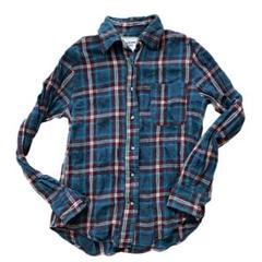 美品＊ドゥーズィエムクラス チェックネルシャツ 5未使用級 ドゥーズィエムクラス タータンチェック 長袖シャツ