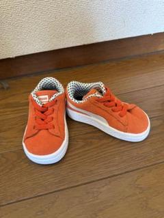Puma オレンジ スニーカー 356 12cm