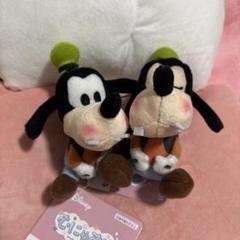 ミッキー&フレンズ むにゃすやマスコット グーフィー　ぬいぐるみ